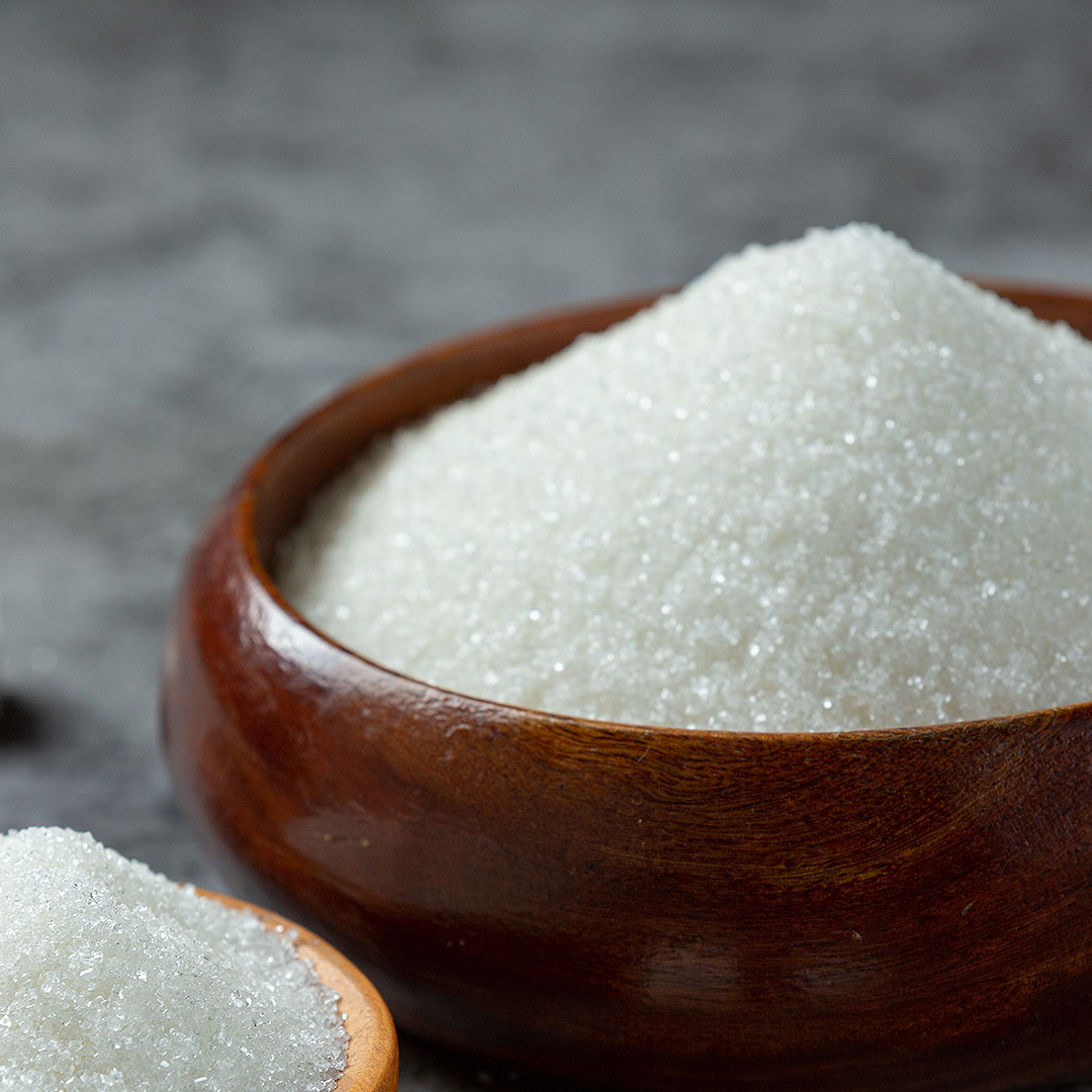Crystal white sugar packed (ICUMSA <45)